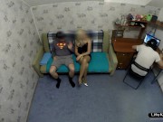 My cuckold plays Battlefield V, while his friend fucks me 4/16