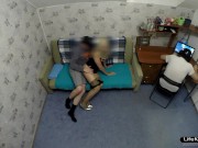 My cuckold plays Battlefield V, while his friend fucks me 7/16