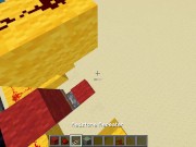 Minecraft Redstone Tutorial Ep10 sealable neather portal! 15/16