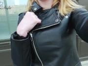 Student Showing Tits on Street and Masturbate Pussy after a Walk 4/16