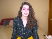 ADORABLE GF VIDEO CHAT STRIP TWERK AND CUM 1/16