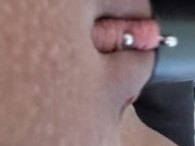 Milf vacuums big pierced clit 14/16