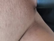 Milf vacuums big pierced clit 9/16