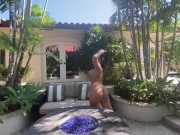 Poolside Amateur Hot Bikini Girl Twerking 2/16