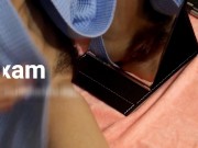 Vaginal Self Exam Close Up with Squirting and Pee - SmilesofSally 1/16