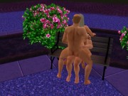 Threesome in the park. Public porn | Adult games - Sex Mods 10/16