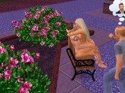 Threesome in the park. Public porn | Adult games - Sex Mods 3/16