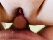 Трахнул подружку в сочную киску и кончил внутрь 11/16