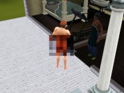 Fucked mistress while wife sees a dream in bed | video game sex 1/16