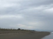 naked model on beach 13/16