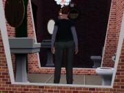 Fucked a dumpling in a public toilet | sims 3 sex 16/16