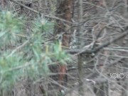 Peeping Tom on teen play with pussy in forest, public masturbation orgasm 1/16