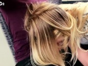 Slut sucks off a random stranger on a train and he films it - GENTOO2 13/16