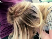 Slut sucks off a random stranger on a train and he films it - GENTOO2 14/16