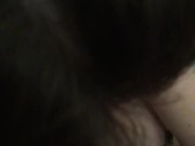 Шлюха кончает и получает сперму в рот 1/16