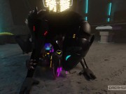 SYNTH RAVEGAES TINY PROTOGEN GIRL'S PUSSY TWICE [FURRY] [MESSY] [ROUGH] 12/16