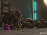 SYNTH RAVEGAES TINY PROTOGEN GIRL'S PUSSY TWICE [FURRY] [MESSY] [ROUGH] 15/16