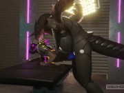 SYNTH RAVEGAES TINY PROTOGEN GIRL'S PUSSY TWICE [FURRY] [MESSY] [ROUGH] 8/16