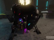 SYNTH RAVEGAES TINY PROTOGEN GIRL'S PUSSY TWICE [FURRY] [MESSY] [ROUGH] 12/16