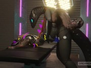 SYNTH RAVEGAES TINY PROTOGEN GIRL'S PUSSY TWICE [FURRY] [MESSY] [ROUGH] 5/16