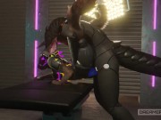 SYNTH RAVEGAES TINY PROTOGEN GIRL'S PUSSY TWICE [FURRY] [MESSY] [ROUGH] 8/16