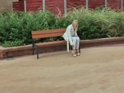 Pretty blonde foot fetish, massage, cum on feet and she cleans with mouth 1/16