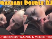 Seaside Double Blowjob, Seurasaari Helsinki Milf & Teen