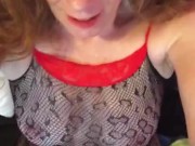 Having fun with my pussy enjoying it! 1/16