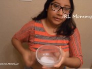 Youtuber milks tits on yt for breastfeeding. Hand express squeezes titty milk 15/16