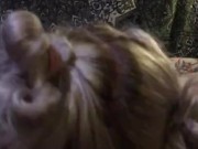 Ball busting blonde destroys sub balls in boots 12/16