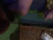 Ball busting blonde destroys sub balls in boots 7/16