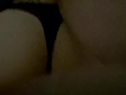 Coming home used 5 - fucked creampie & used rope harness butt plug in 1/16