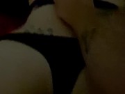 Coming home used 5 - fucked creampie & used rope harness butt plug in 14/16