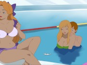 Milftoon Drama - ep.1 - ASS FUCK IN THE POOL 8/16