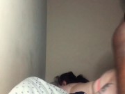 boyfriend fucks me doggy to shaking orgasm 10/16