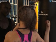 Pandora's Box #14: Sexy milf gets creampied, lesbian scissoring (HD gameplay) 11/16