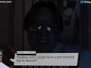 Pandora's Box #14: Sexy milf gets creampied, lesbian scissoring (HD gameplay) 16/16