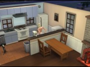Fucking my wife in turn in the kitchen | wicked whims sims 4 2/16