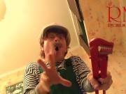 Plumber and maid. Crazy plumber's sexy daydreaming. 15/16