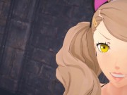 Ann Takamaki in Trouble Persona 5 3D hentai 16/16