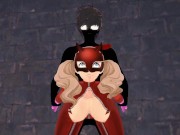 Ann Takamaki in Trouble Persona 5 3D hentai 5/16