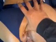 LATINA CREAMS ON BIG DICK PT 2 9/16