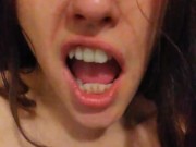 PinkMoonLust Crazy MV OF Big Spontaneous Orgasm Eye Contact Roaring Primal Growl Titty Play Worship 16/16