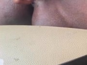 My fat pussy lips, he likes it hairy sometimes 14/16