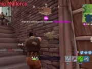 SUPER BIG ASS BRAZILIAN GETS ANAL FUCK AFTER PLAYING FORTNITE 3/16