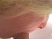 Deepthroat ends with massive facial 14/16