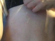 Sexy milf sneaking away to tease you 1/16