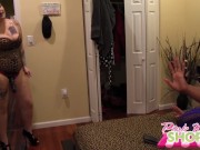 INTERRACIAL LESBIAN BBC STRAP ON w/ PINK KANDI & PAWG 3/16