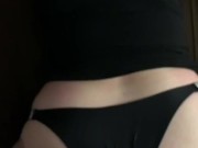 Hot Milf Gives An Amazing Blowjob then Gets Fucked in Her Tiny Panties! 16/16