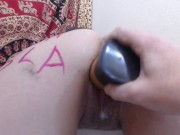 Stretching the cunt of a Slave Wife 3/16